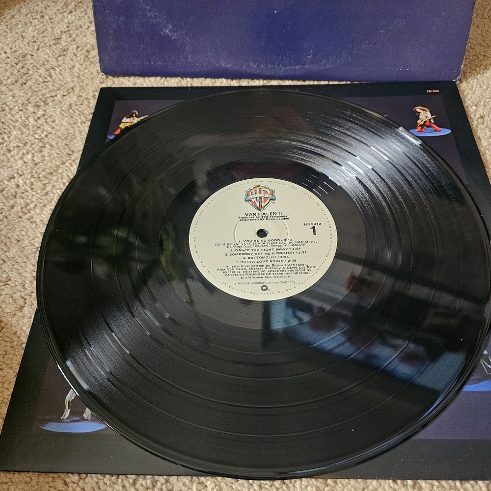 Van Halen - Van Halen II Vinyl Record - 1979 Warner Bros. Records, VG/VG+ - Picture 6 of 7